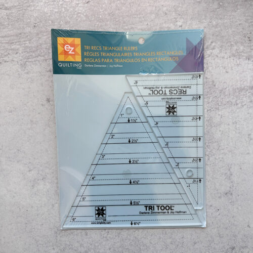 EZ Quilt Tri Recs Triangle Ruler Wise Craft Handmade