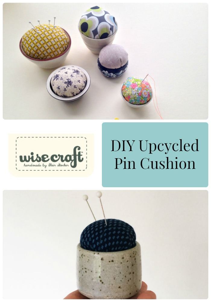 Diy Upcycled Pin Cushion Wise Craft Handmade