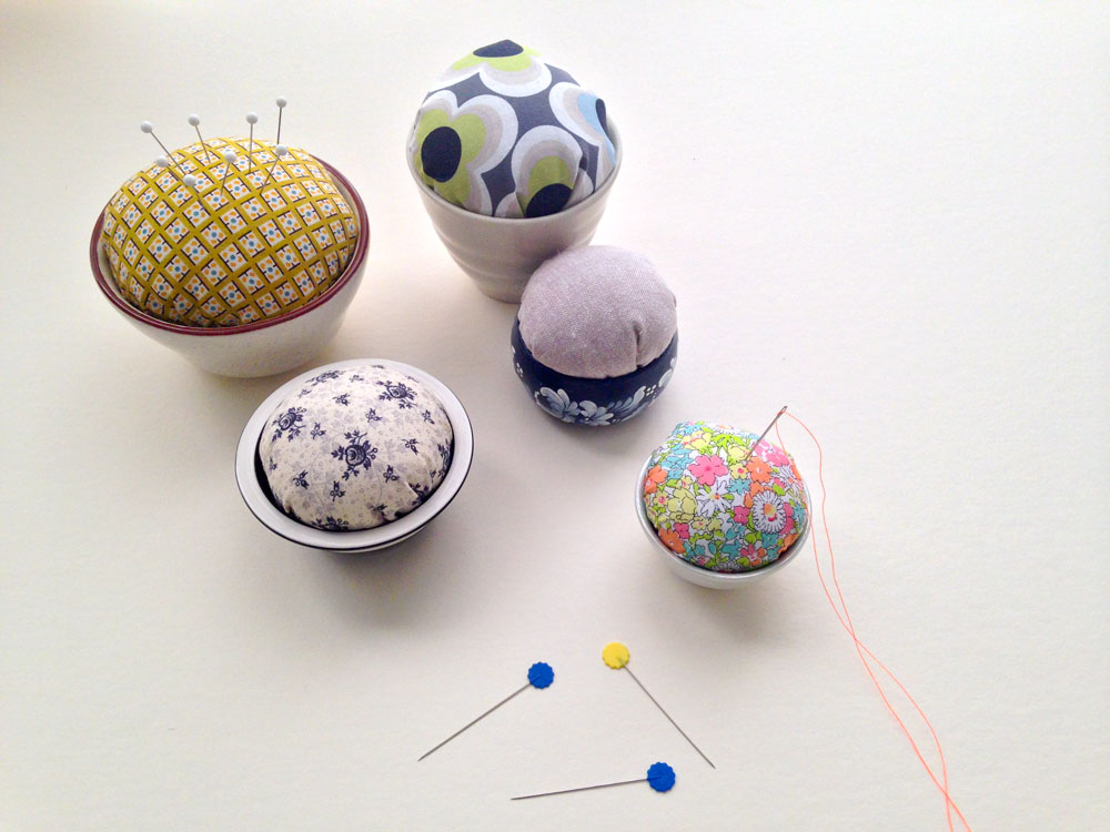 DIY pincushions by Wise Craft at Creativebug
