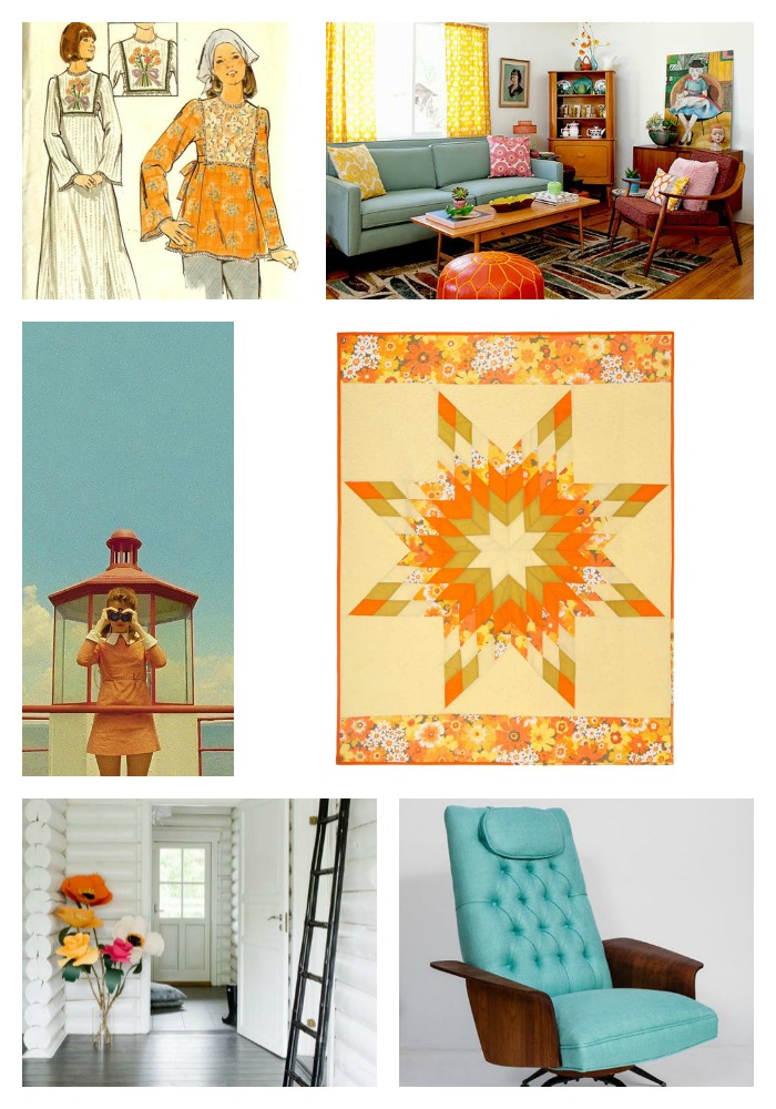 Lone Star Quilt Collage