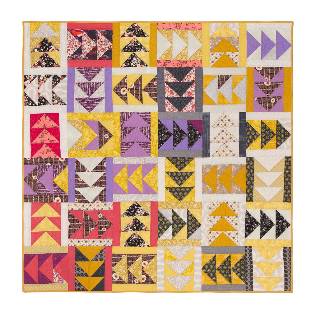Flying Geese Quilt by Wise Craft Handmade
