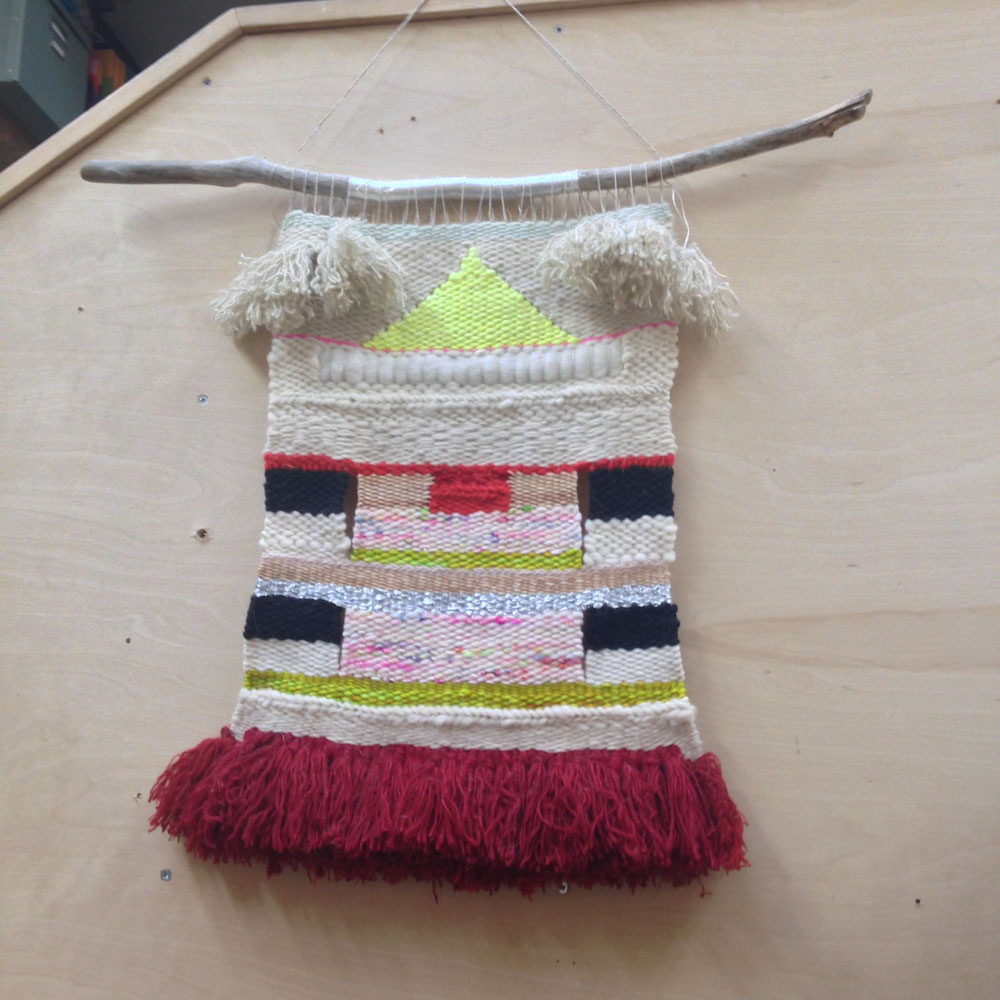 weaving example at Wise craft Handmade
