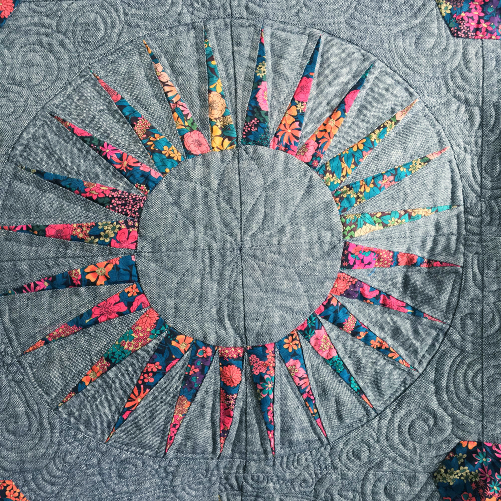 liberty spikes quilt 6
