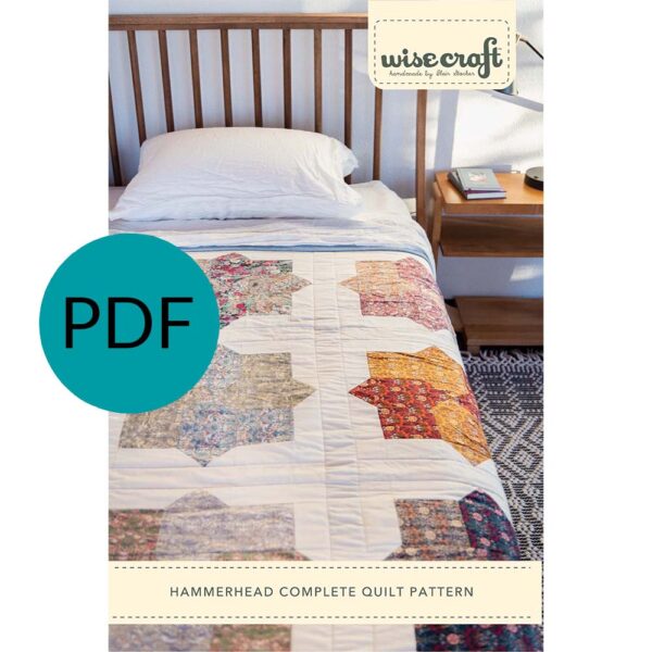 Hammerhead Modern Quilt PDF pattern