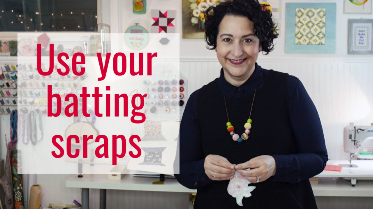 How to use your batting scraps Q(uilting) & A Thursday Wise Craft