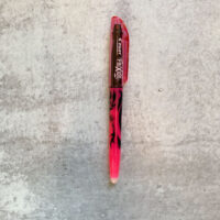 Pink Frixion Pen