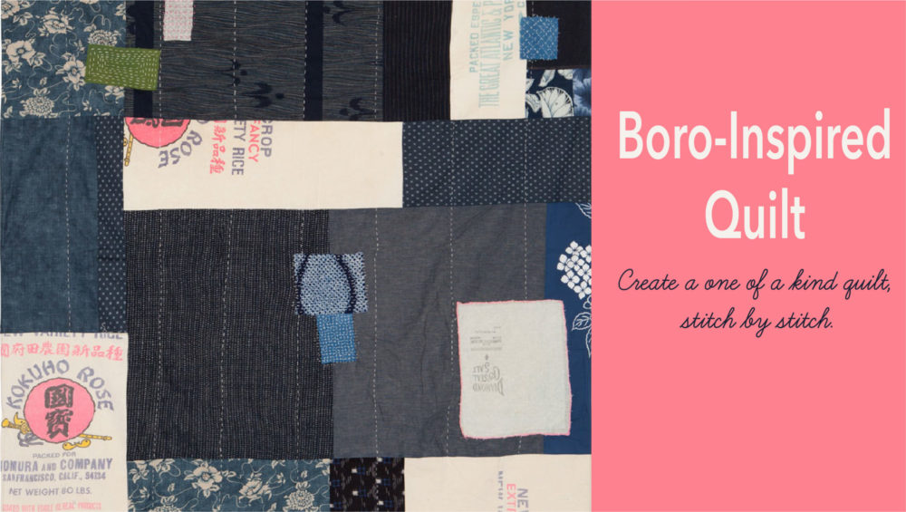Boro Inspired Quilt online class