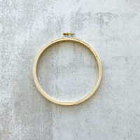 6 inch wooden embroidery hoop