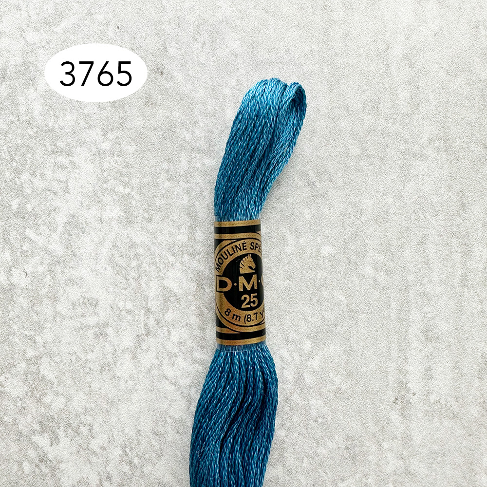 DMC Black Mouline Special 25 Cotton Thread 8m (310)
