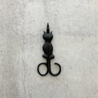 Black Cat Embroidery Scissors