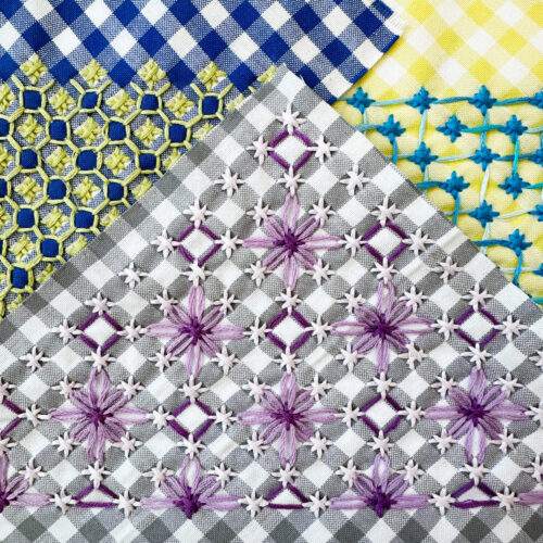 Chicken Scratch Embroidery Trio