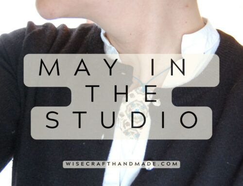 A May Dispatch from my studio, thoughts about growing old on camera