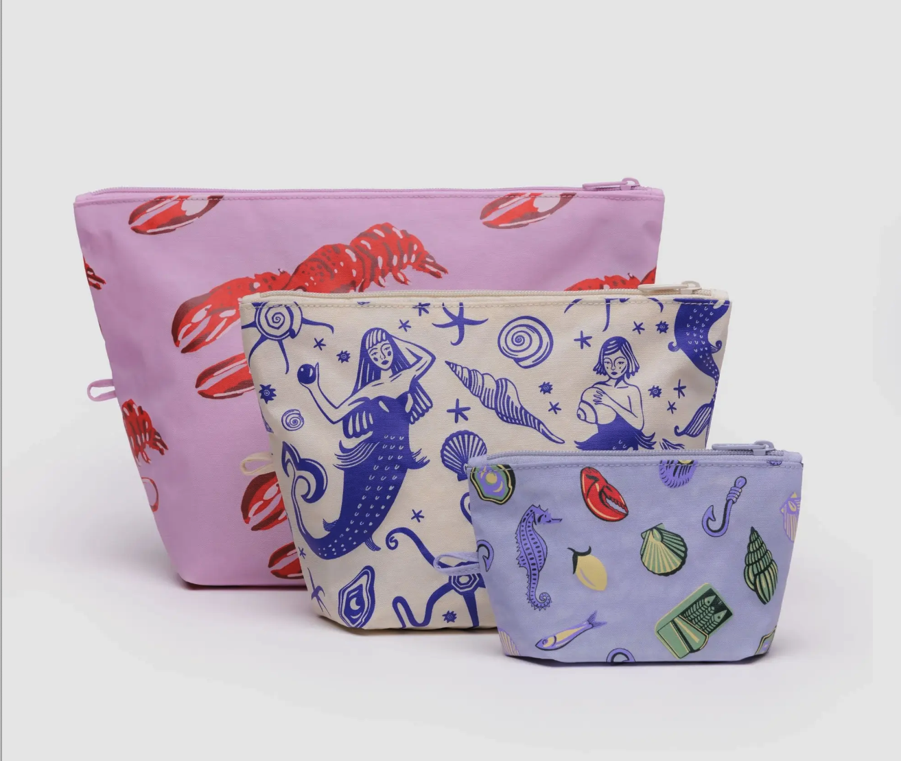 Baggu Go Pouch Sea Creatures