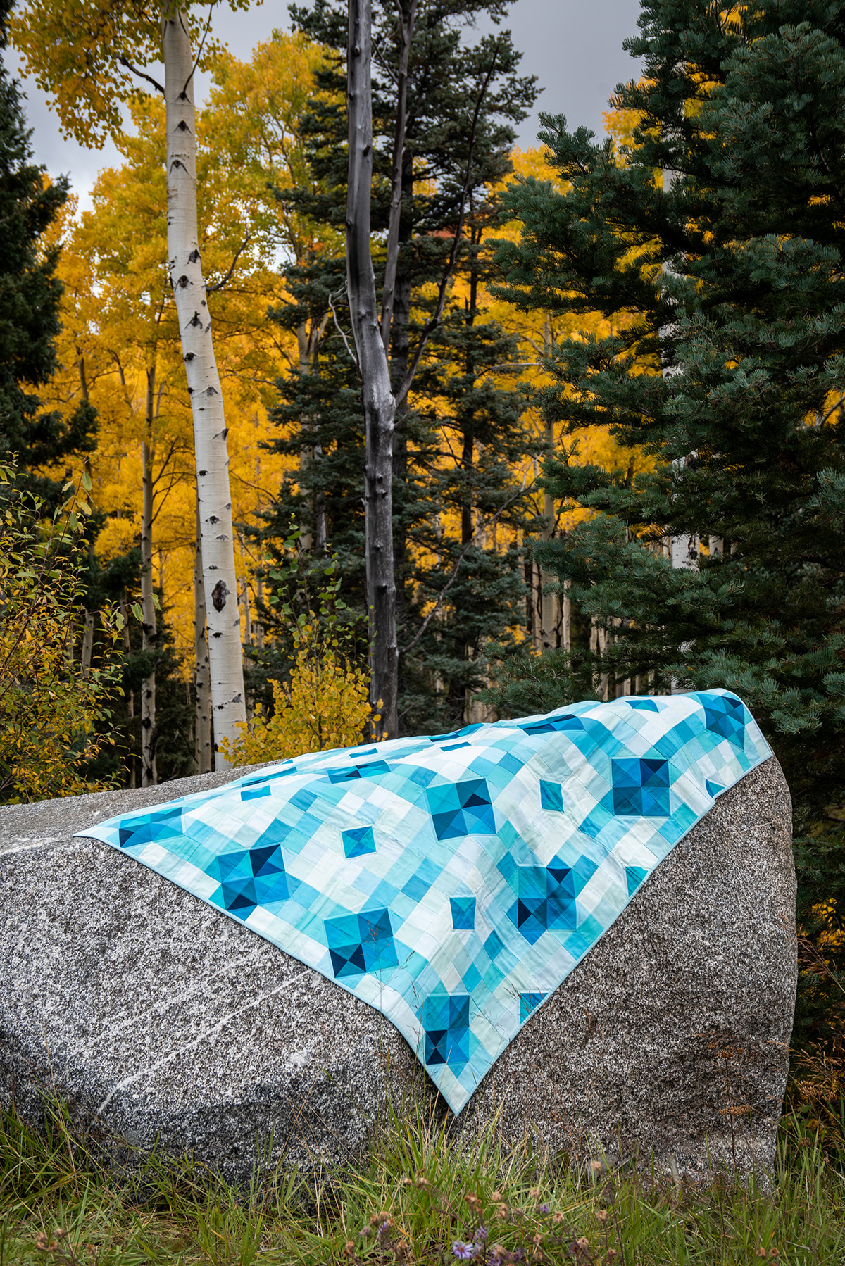 Kaleidoscope quilt by Wise Craft Handmade