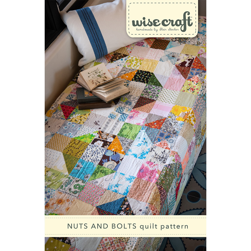 Nuts and Bolts quilt pattern cover