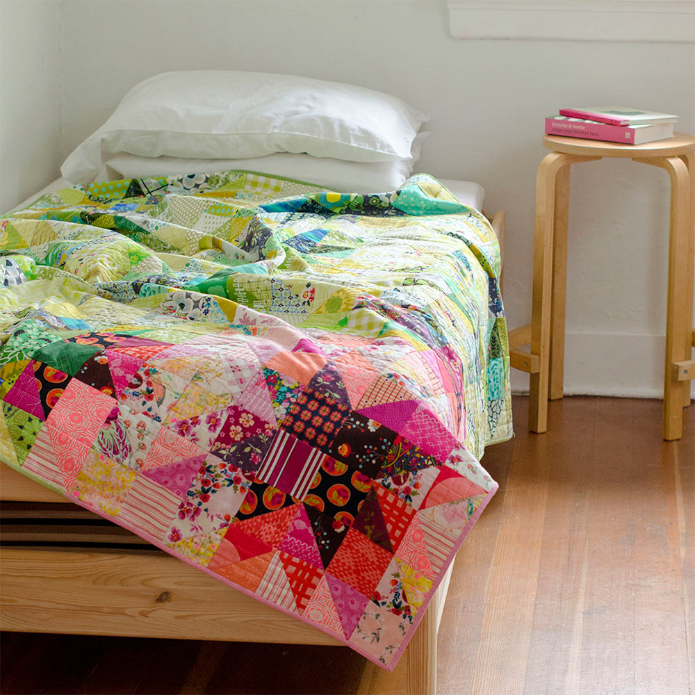 Starflake quilt cover image