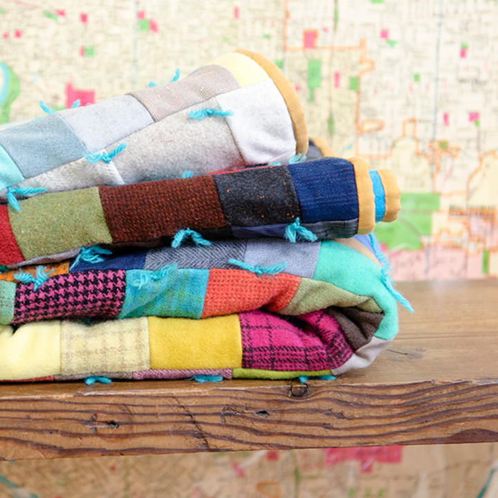 Willy Loman quilt designed by Blair Stocker