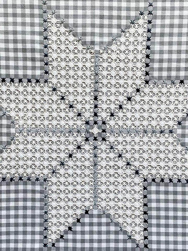 Blair's favorite fabric for Chicken Scratch