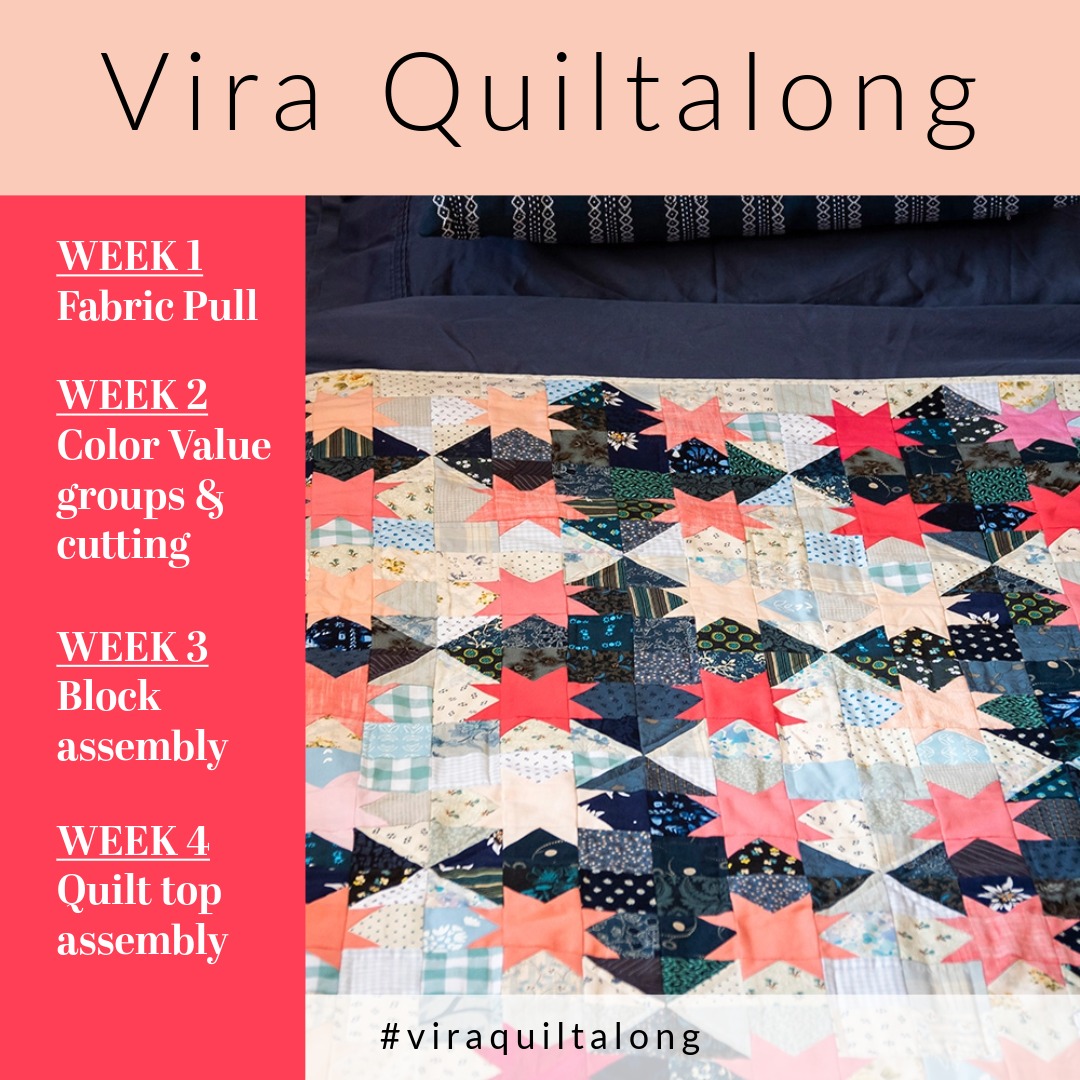 Vira Quiltalong Schedule