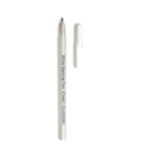 Clover White Marking pen for fabric