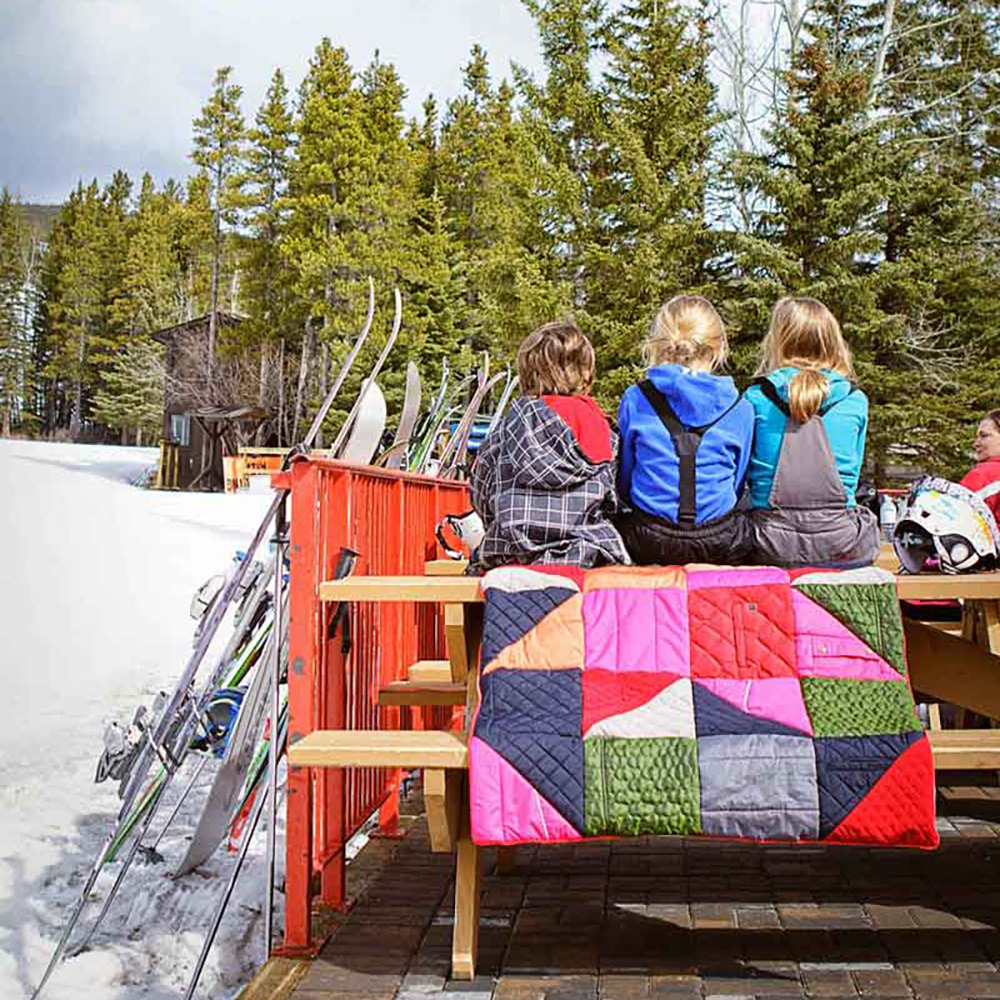 Ski Parka Quilt by Blair Stocker of Wise Craft handmade