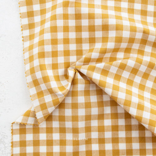 Fableism Camp Gingham Fat Quarter Sunshine
