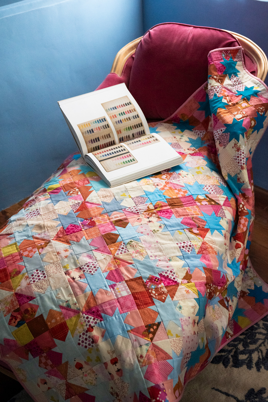 Vira quilt, pattern by Blair Stocker of Wise Craft Handmade