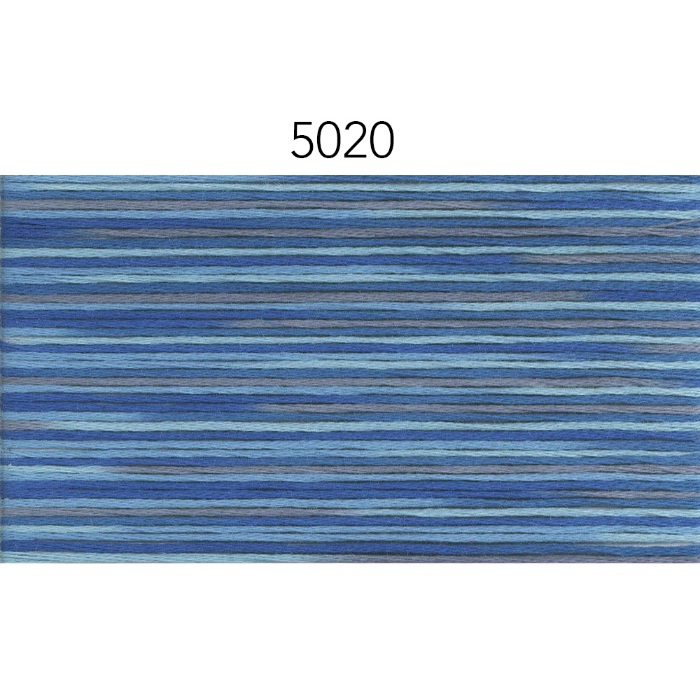 Cosmo Seasons Variegated Embroidery Floss 5020