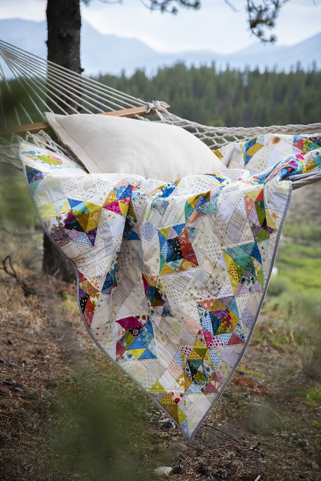 Arda_OnHammock4_Portrait_WEB Arda quilt, Wise Craft Handmade