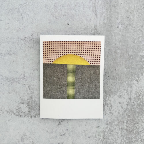 Foralee Mushroom Notecard Golden