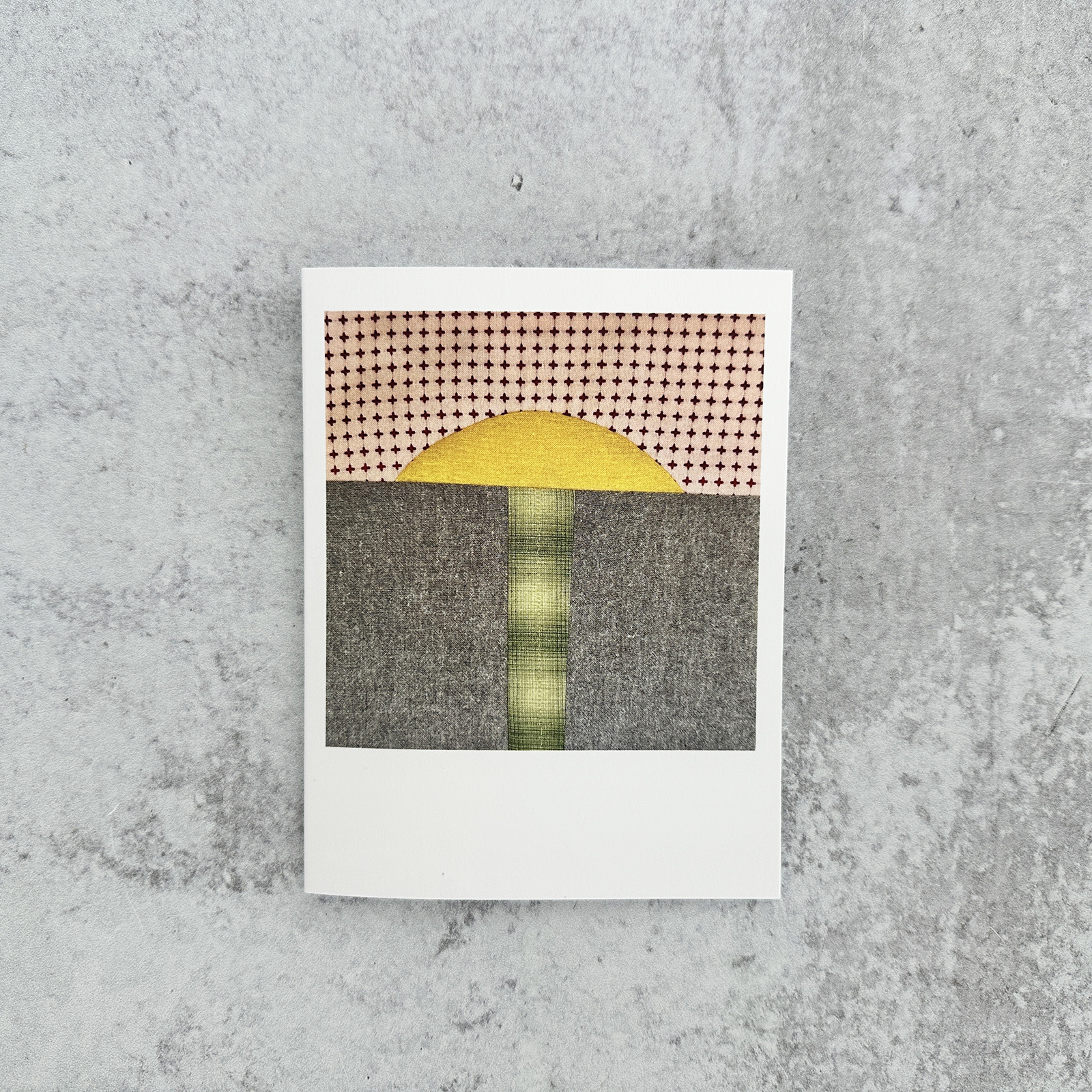 Foralee Mushroom Notecard Golden