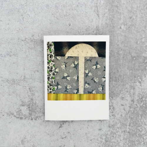 Foralee Mushroom Notecard Pale Mushroom