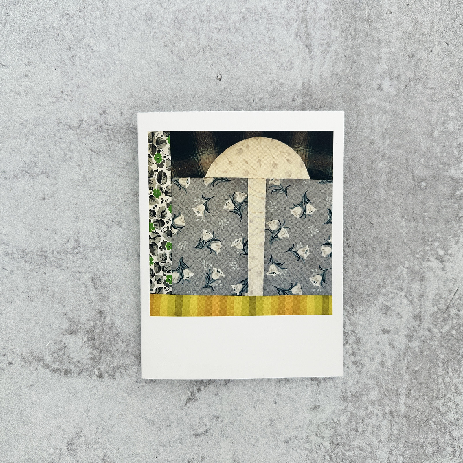 Foralee Mushroom Notecard Pale Mushroom