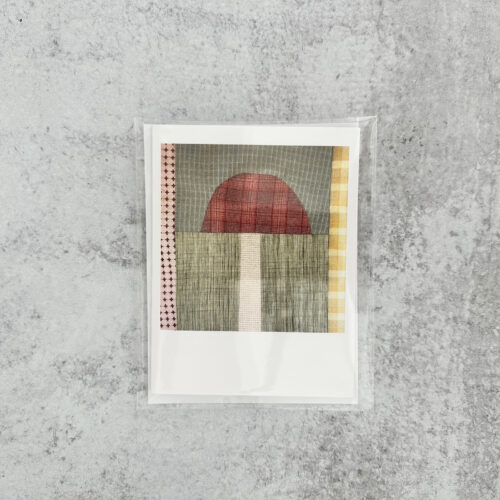 Foralee Mushroom Notecard Red Cap Packaged