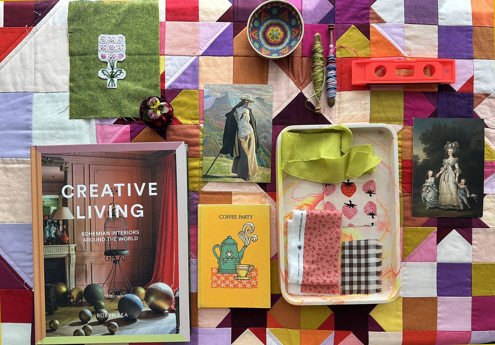 Color Flat Lay 2